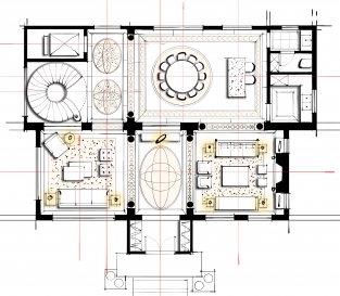 [2张]别墅自建房平面优化